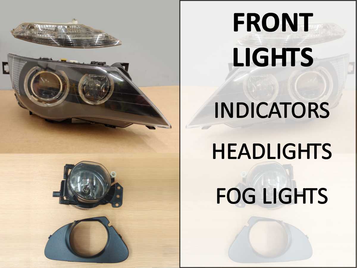 Front Lights For BMW 645ci