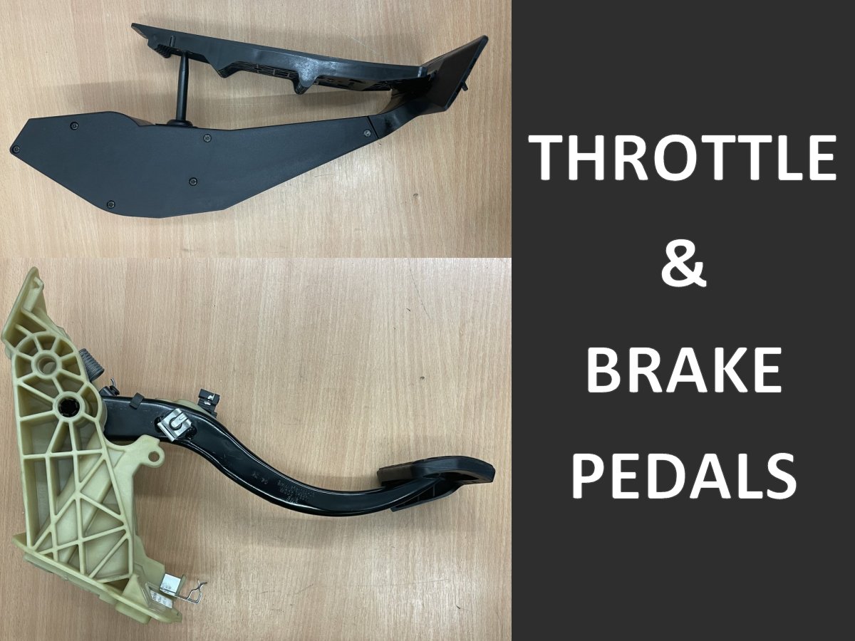 Both Throttle & Brake pedals for BMW 645ci e64.