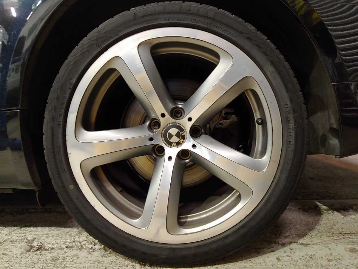 Used nearside rear BMW 645 19inch wheel and tyre in fair condition.