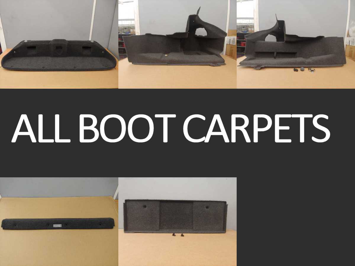 All boot interior carpets.